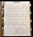 Canada Dollars 1935-1986 Uni-safe Book  With 56 Coins 1965-2016  Enn Coins