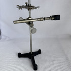 Vintage Fisher Scientific Humboldt Lab Stand 2 Clamps 19  Height Iron Metal