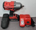 Milwaukee    2863-20 M18 Fuel 1 2  Impact Wrench W  Xc6 0ah Batt Charger And Boot