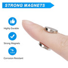 50 Strong Neodymium Magnets 15mmx 2mm Round Disc Fridge Scientific Rare Earth