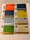 Starbucks Collectible Gift Card Lot Of 8 - 2017 