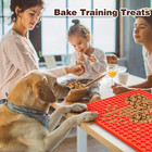 Palksky 468-cavity Mini Round Silicone Mold chocolate Drops Mold dog Treats Pan 