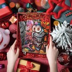 Owl Embossed Leather Journal Notebook - 3d Handmade Vintage Owl Journals Trav   