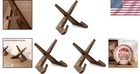 Versatile Wooden Stand Set - 6 5 Inch Vintage Display Easels For Every Occasion