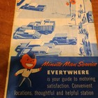 1952 Seattle City Street Map Booklet Union 76 Oil Gas House Numbers Euc F3