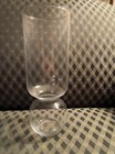 Amaryllis Vase Mid Century Modern  Clear  Glass 11  Tall And 4  Diameter 