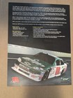Dale Earnhardt Jr   88 Autographed Amp Advertising Poster 11x8 5in  rare 