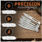 Havalon Piranta 60a Stainless Steel Replacement Blades     12 Pack  Razor-sharp   