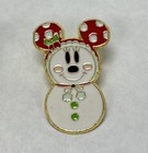 Disney Trading Pin Minnie Mouse Snowman Winter Christmas Holiday