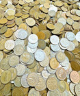 50 Canadian Pennies  1 Cent Coins Mixed Dates Full Roll  Copper