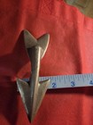 Vintage Original Antique Bronze Harpoon Head Point Whaling Fishing