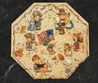 Vintage 1976 Springbok Octagonal Jigsaw Puzzle Sweet Land Of Liberty Complete