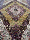 Auth  19th C Antique Lavar Kirman Rug  - Mint State Glowing  Organic Green 10x15