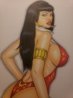 Vampirella Original Art