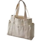 Large Capacity Canvas Tote Bags For Work Commuting Carrying Bag