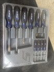 For Snap-on Tools Sgdx6040bmb 10pc Power Blue Soft Grip Screwdriver Set