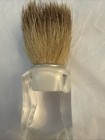 1950s 4    Clear Lucite Shaving Brush Pure Badger