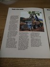 Vintage 1987 Freightliner Logging Truck Sales Brochure