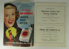 1952 Lenoir Rhyne Vs Guilford Football Program 11 8 52 Hickory Nc