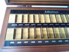 Mitutoyo 516-418 Square Thin Gage Block Set  28 Piece  Ggg Grade 2  Hard To Find