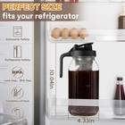 Cold Brew Coffee Maker 64 Oz 2-quart Wide Mouth Thickened Cold Brew Maker New
