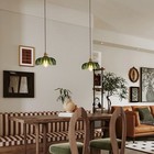 Plug In Pendant Light Glass Swag Lamp Hanging Lamp 177in Cord With On Off Switch