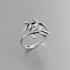 Valentine Gift For Women s Fancy Solid Metal Adjustable Leaf Toe Ring 925 Silver