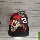 Vtg Dale Earnhardt  3 Hat Deadstock Cap Taz Tasmanian Devil Nascar Nwt Chase