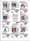 Lebron James 2002-03 Sage Pangos High School Basketball Uncut Sheet Green  2