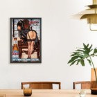 Elvira  Mistress Of The Dark  Coors Light Beer Poster 16x24 Man Cave Wall Decor