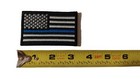 Blue Lives  Police  Hook And Latch Flag Patch 