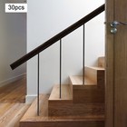 Iron Stair Balusters 30 Pack 44in  111 7cm  16mm Black High-temp Bake Finish
