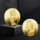 2pcs I Get Head Adult Sexy Coin Lucky Lady Challenge Token Coin For Men Funny