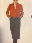 Jacket Pants Skirt 8 Vogue 1055 Sewing Pattern Ff Anne Klein Straight Designer