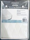 Beautyrest Kids 52 x28  Dualcool Technology Fitted Baby Crib Mattress Pad Cover