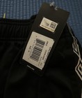 Umbro Track Pants Youth Xl Black Diamond Logo Ankle Zip Nwt