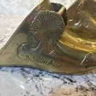 Early Spanish Colonial Conquistador Solid Brass Stirrups  Ornate   Heavy