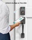 Wifi Smart Front Door Lock Set With Handle Fingerprint Keyless Keypad Deadbolt