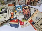 Huge Antique Advertising Booklet Lot Maps National Parks Florida Train Post Card