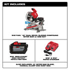 Milwaukee 2739-21hd M18 Fuel 12  Dual Bevel Sliding Compound Miter Saw Kit