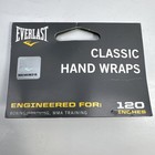 Everlast Boxing Mma Hand Wraps 2 Pack Black Red 4455-3 120    New open Box 