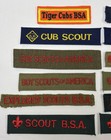 31 Bsa Boy Scouts Of America Program Strip Shirt Patches   Cubs  Scouts  Plus