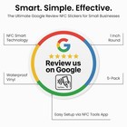 Tap-to-review Nfc Stickers For Google     Boost Business Reviews