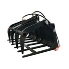 39  Hydrualic Grapple Mini Skid Steer Wood Grabber   Agt-m-hgb