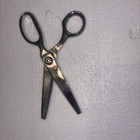 Pinking Shears Gingher 8    Dressmaker Chrome Plated Steel Made In Italy 