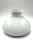 Pair Vintage White Milk Glass Lamp Shades 6 5  Student Lamp Replacement Shade