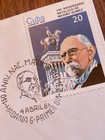 3 Fdc Covers Habana Cachet Postal Museum Maximo Gomez Hero Caribbean Island