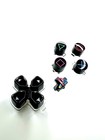 Premium Black Sony Ps5 Dualsense Controller Retro ps2 Buttons Bundle With D-pad