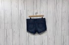 Banana Republic Blue Denim Jean Shorts Womens Size 12 Dark Wash Mid Rise Stretch