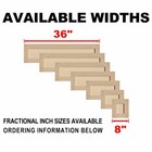 Unfinished Mdf Shaker Drawer Fronts